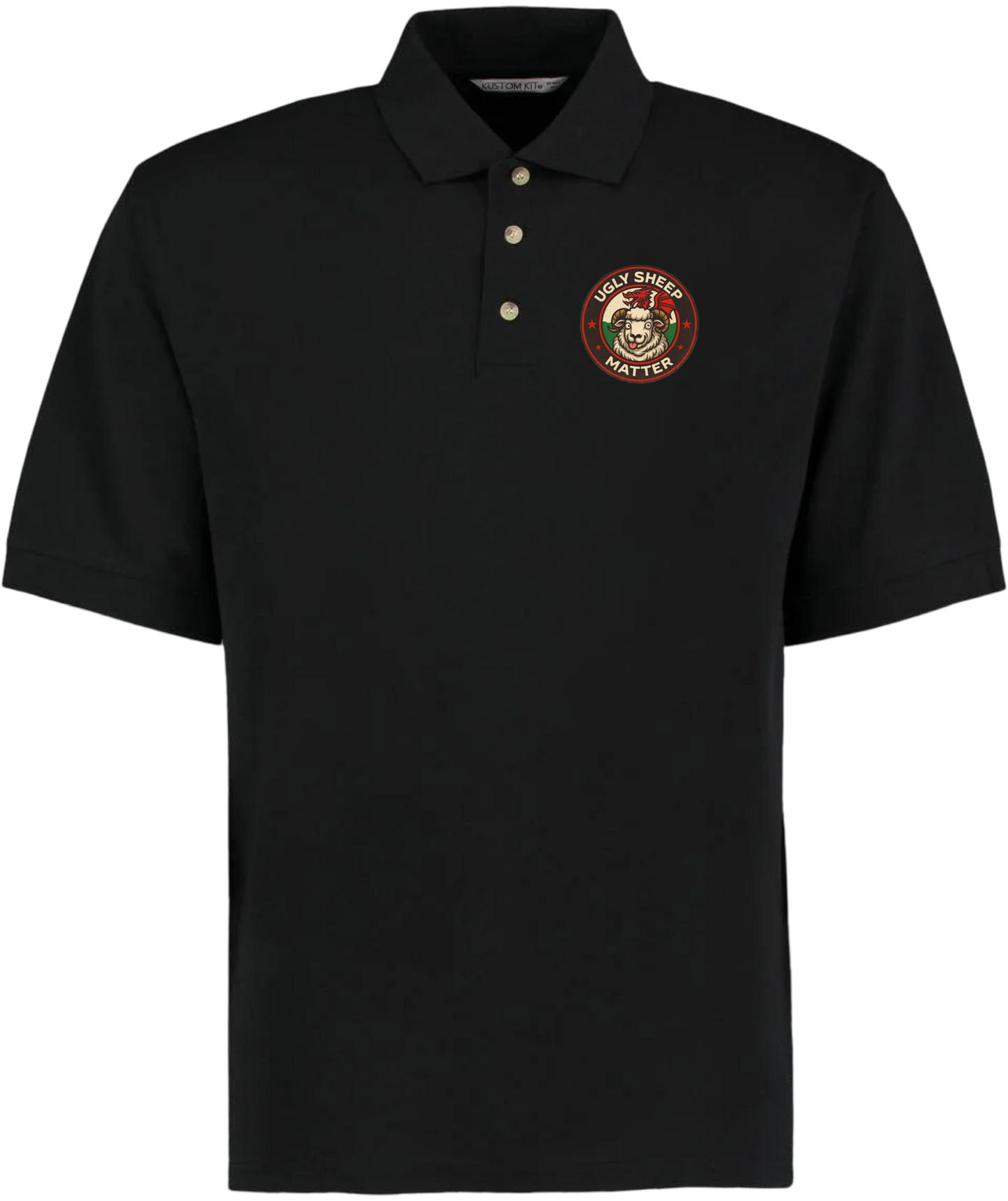 Official Ugly Sheep Matter Polo Shirt - Welsh Edition