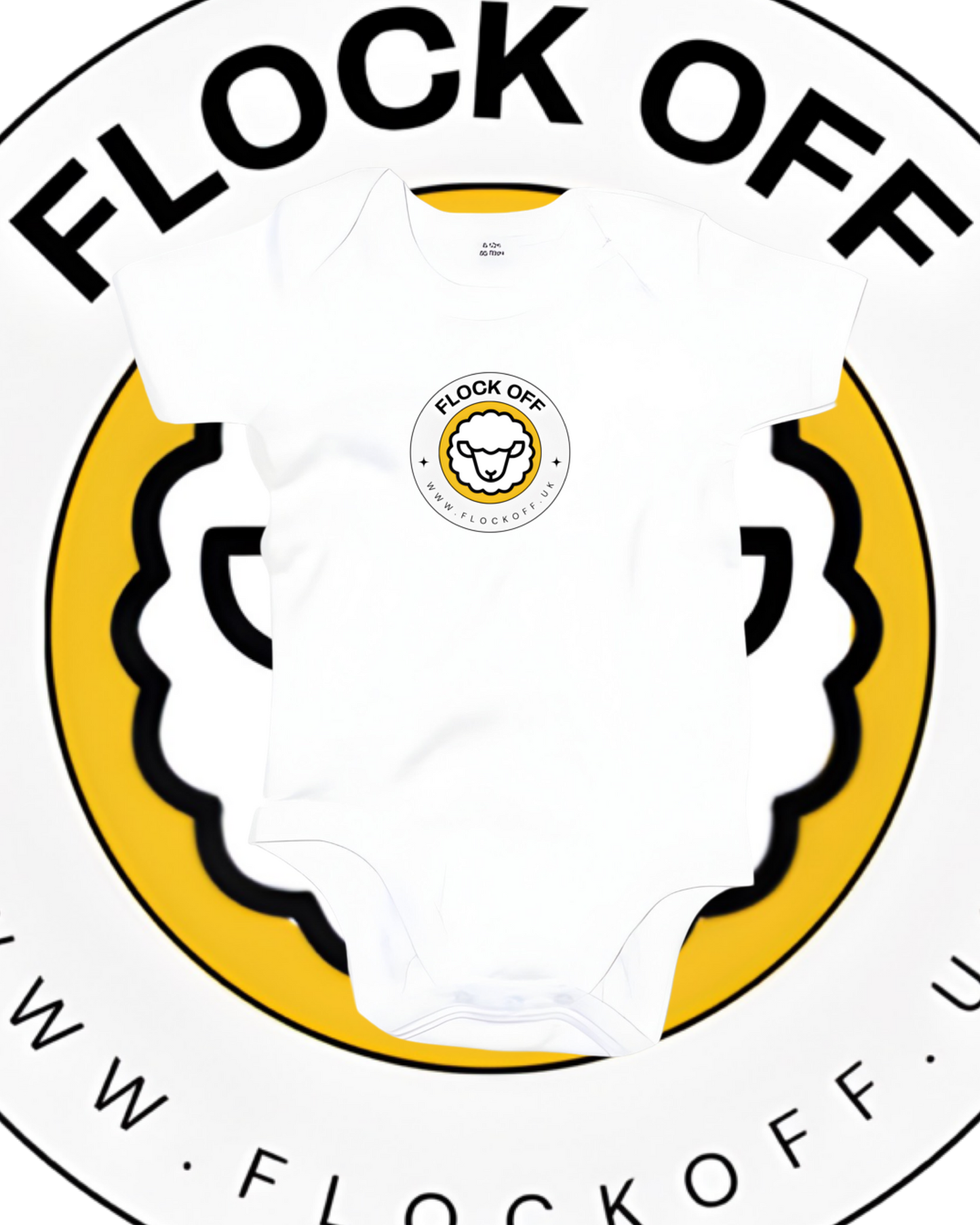 Official Flock Off Babygrow