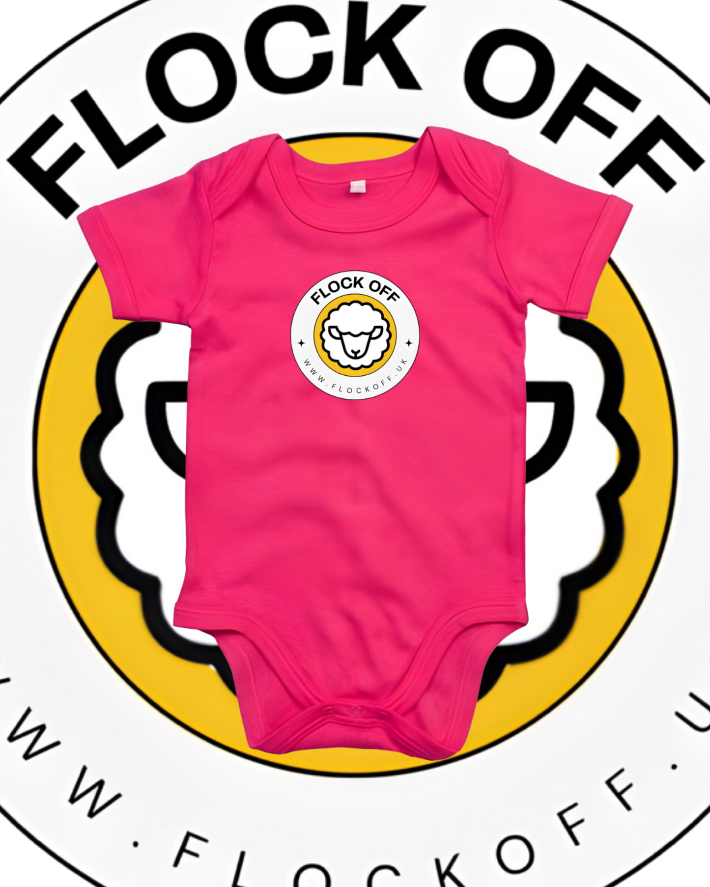 Official Flock Off Babygrow