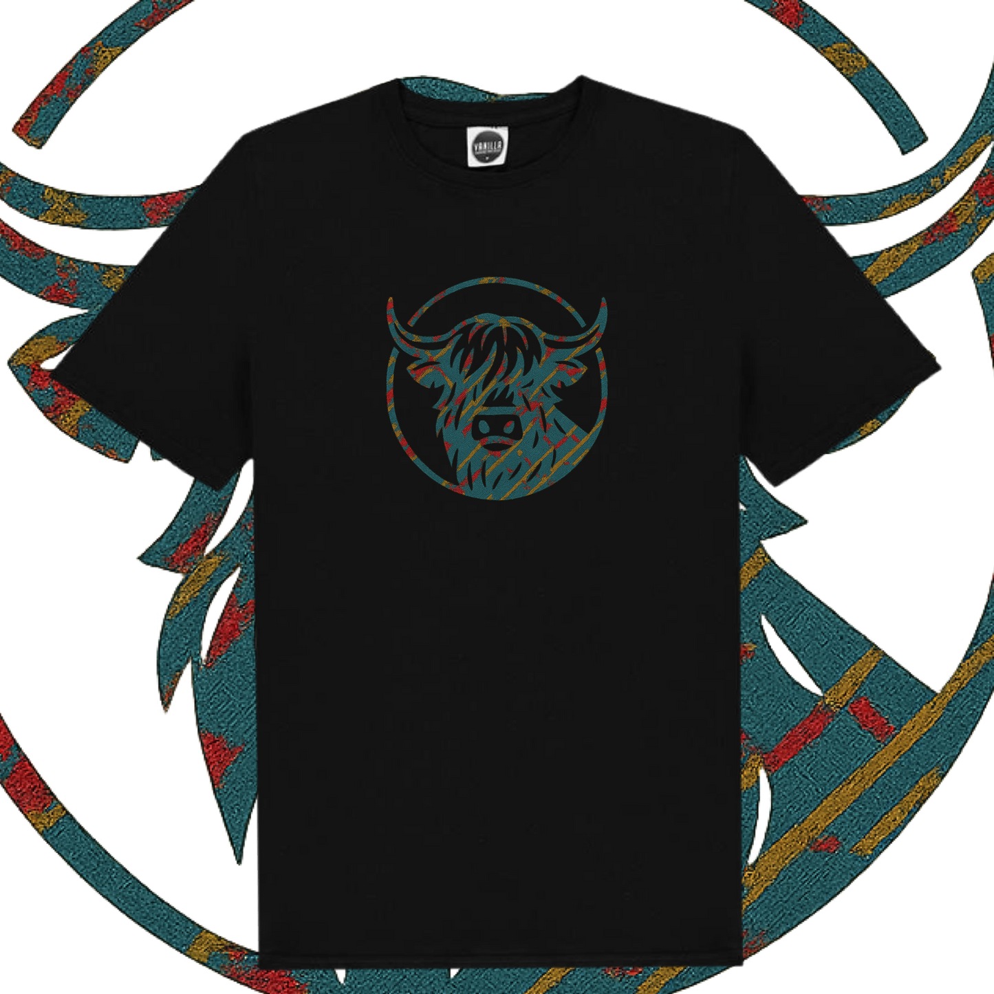 Official Flock Off T-Shirt - Highland Cow