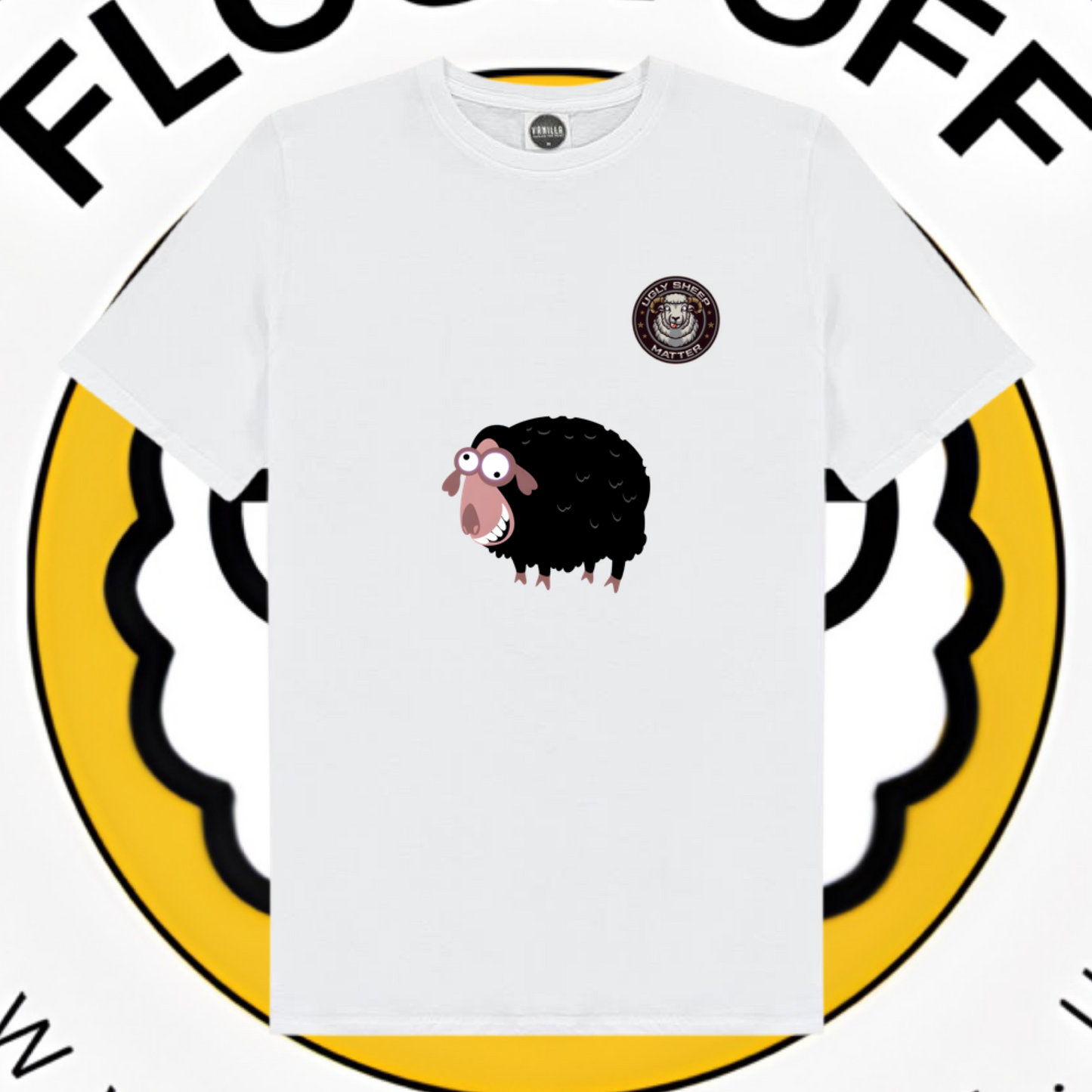 Official Ugly Sheep Matter T-Shirt - The Black Sheep