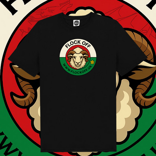 Official Flock Off T-Shirt - Welsh Flock Off