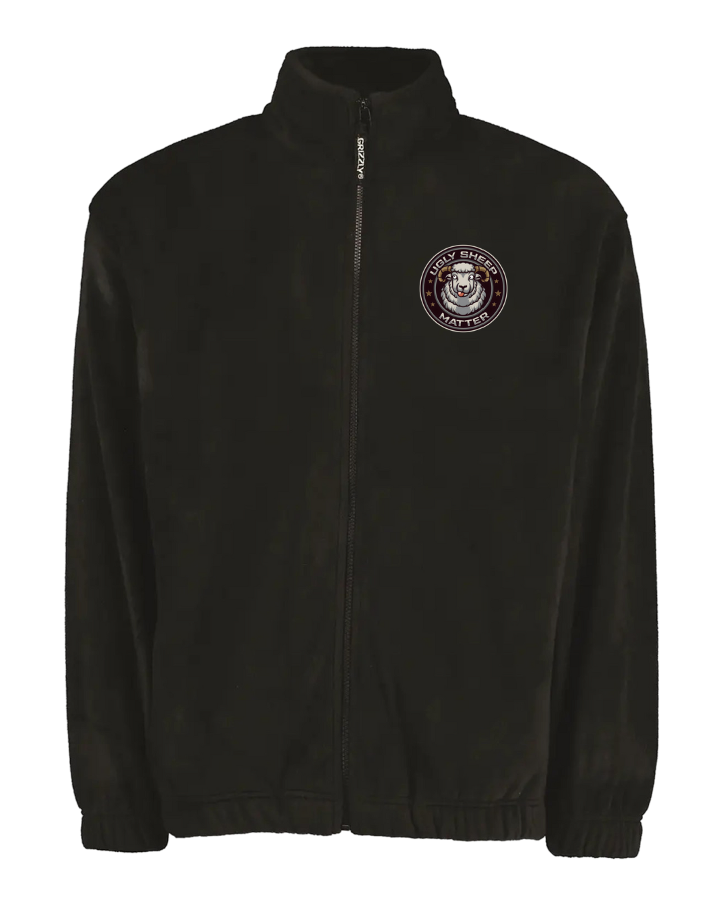 Official Ugly Sheep Matter Men's Zip Fleece