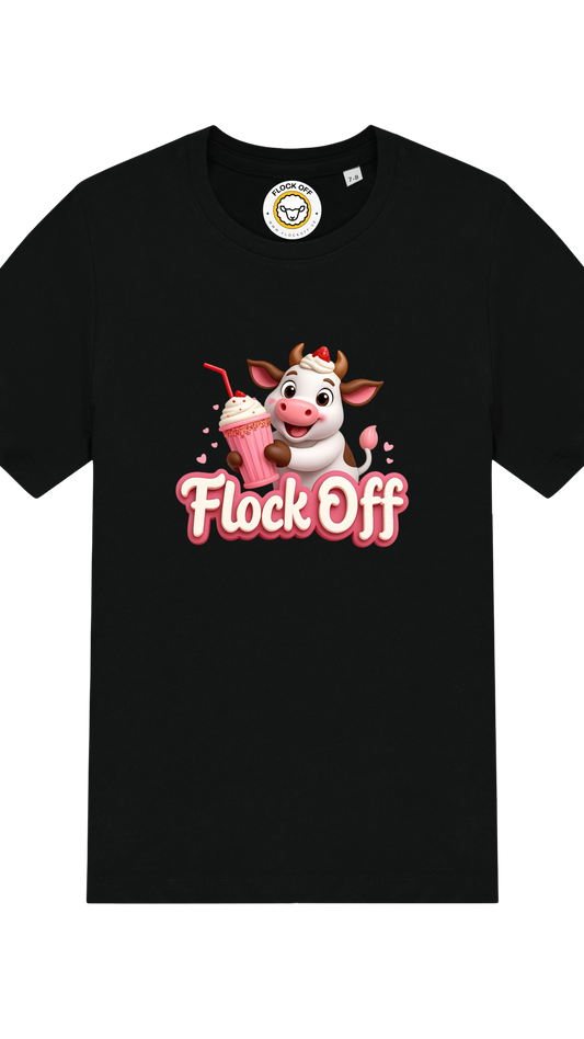 Official Flock Off Kids T-Shirt - Cow Flock Off