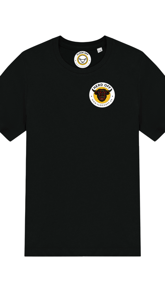 Official Flock Off T-Shirt - Herd Off (Colourful)