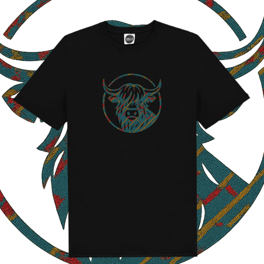 Official Flock Off T-Shirt - Highland Cow