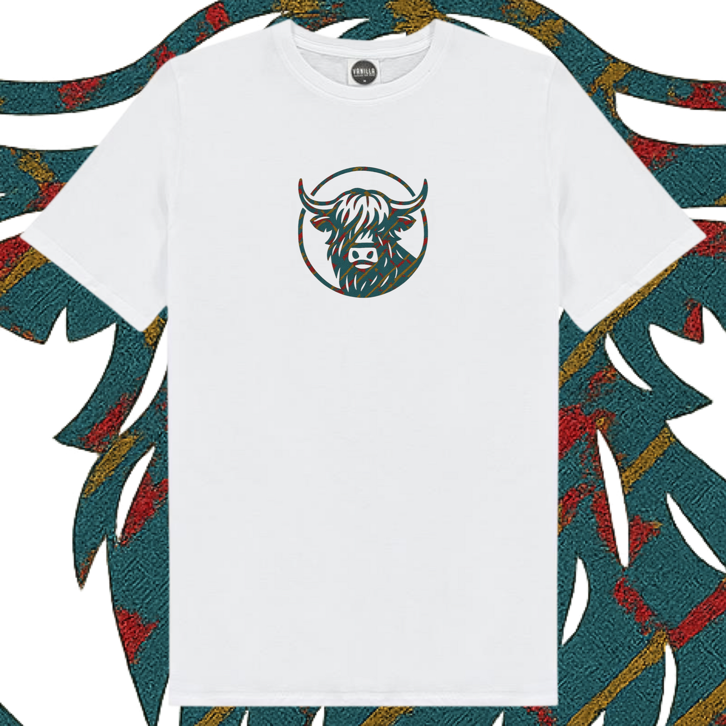 Official Flock Off T-Shirt - Highland Cow